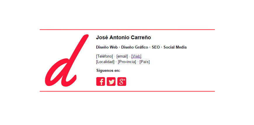 Firma HTML