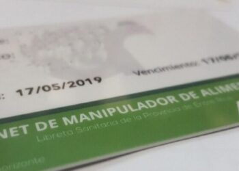 certificado manipulación de alimentos